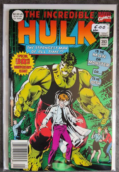 Incredible Hulk Vol 1 #393 Newsstand Edition