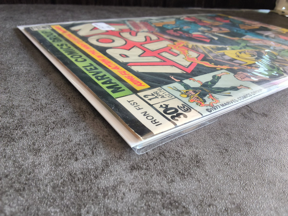 Iron Fist Vol 1 #12  Newsstand Edition (VG)