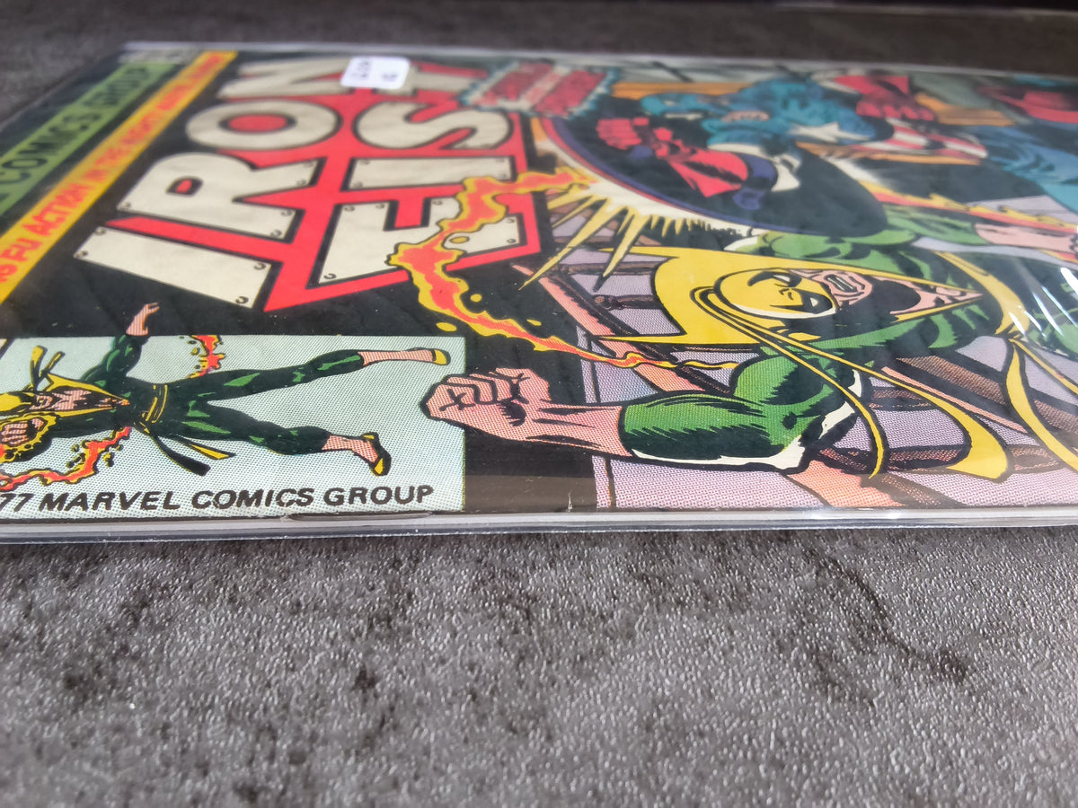 Iron Fist Vol 1 #12  Newsstand Edition (VG)