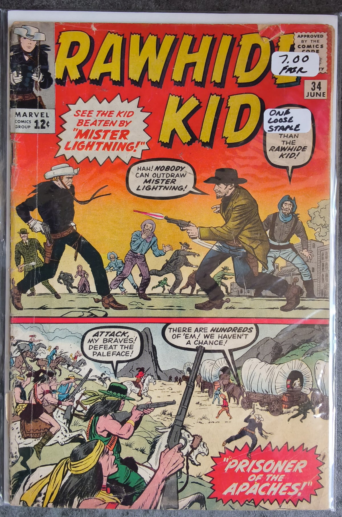 Rawhide Kid Vol 1 #034 (FAIR) (One Loose Staple)
