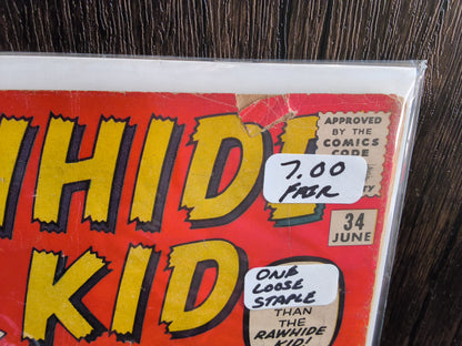 Rawhide Kid Vol 1 #034 (FAIR) (One Loose Staple)