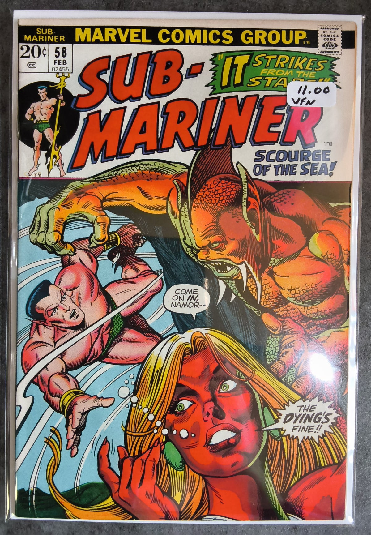 Sub-Mariner Vol 1 #58 (VF)