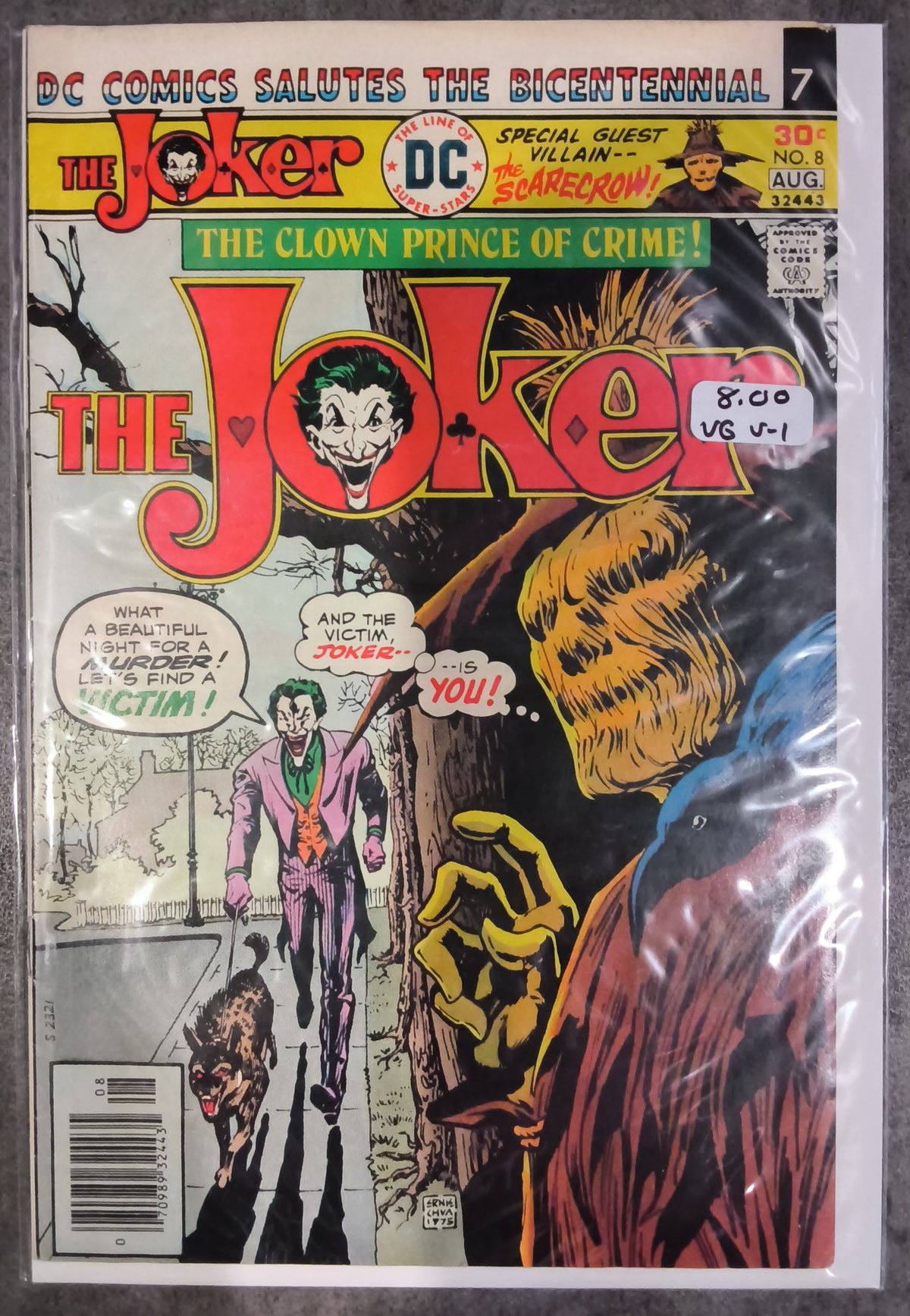 Joker Vol 1 #08 Newsstand Edition (VG)