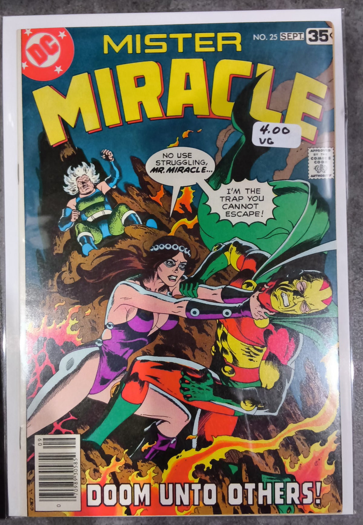Mister Miracle Vol 1 #25 Newsstand Edition (VG)