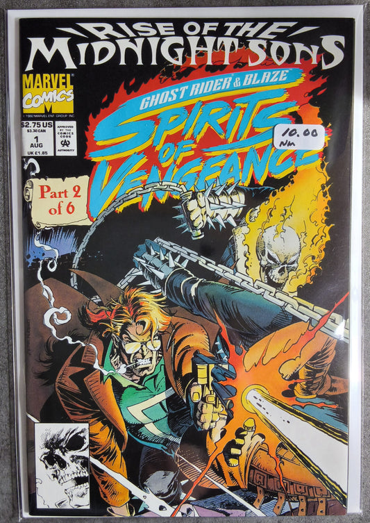 Ghost Rider/Blaze: Spirits Of Vengeance #01 (Not Poly-Bagged)