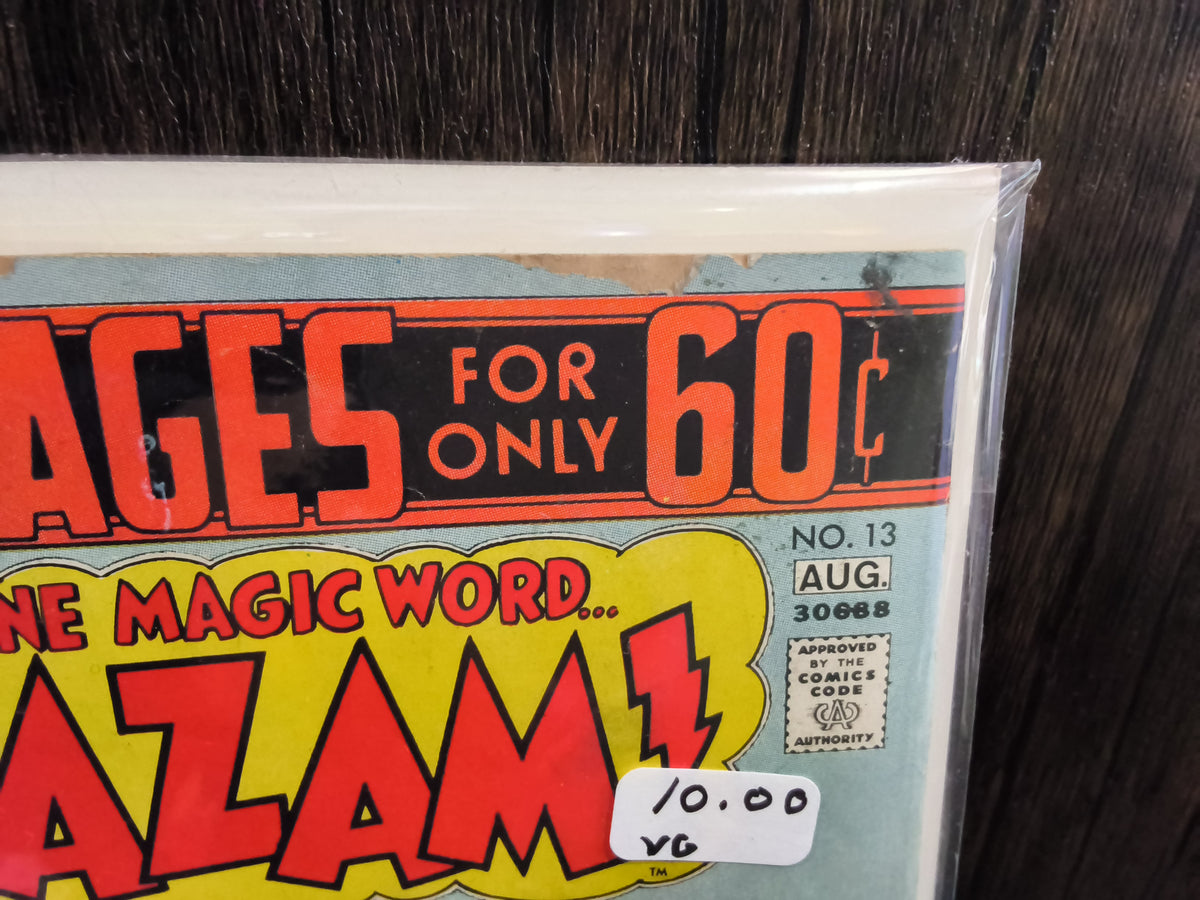 Shazam! Vol 1 #13 (VG)