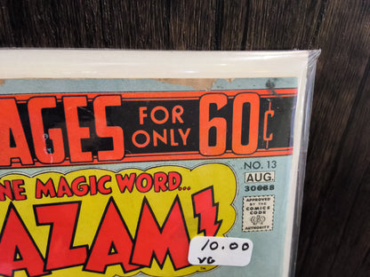 Shazam! Vol 1 #13 (VG)