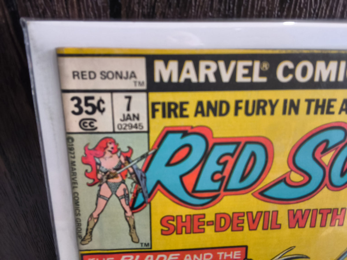 Red Sonja Vol 1 #07 Newsstand Edition (FN)