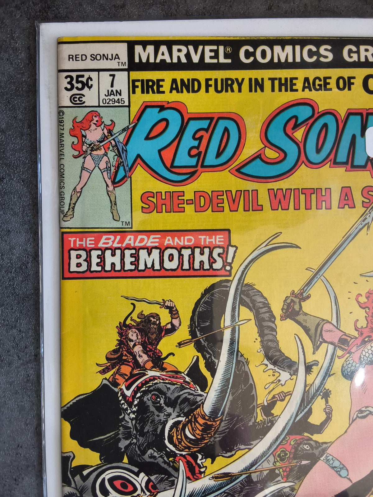 Red Sonja Vol 1 #07 Newsstand Edition (FN)