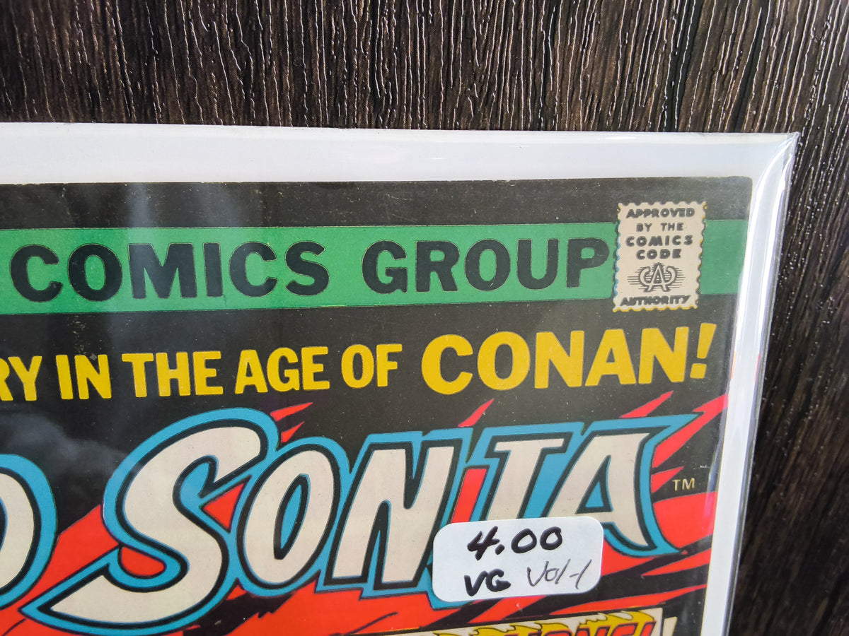 Red Sonja Vol 1 #09 Newsstand Edition (VG)
