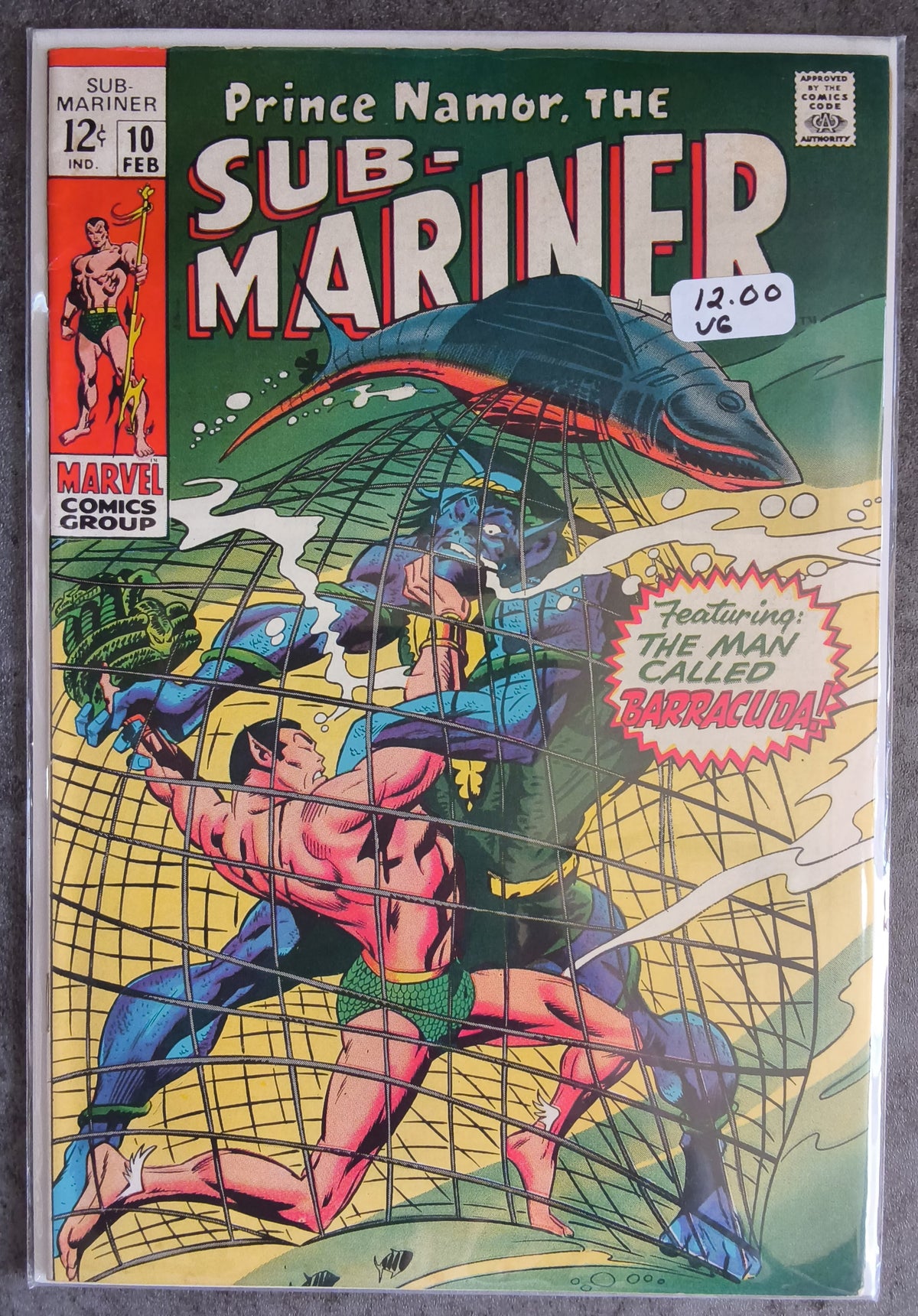 Sub-Mariner Vol 1 #10 (VG)