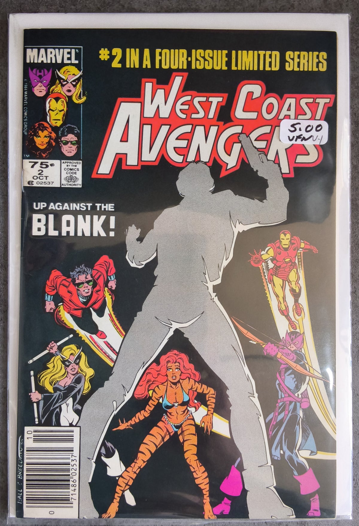 Avengers West Coast Ltd #2 Newsstand Editio