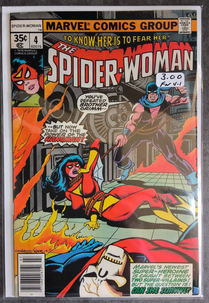 Spider-Woman Vol 1 #04 Newsstand Edition (FN)