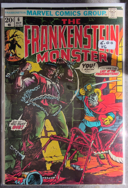 Frankenstein Vol 1 #06 (VG)