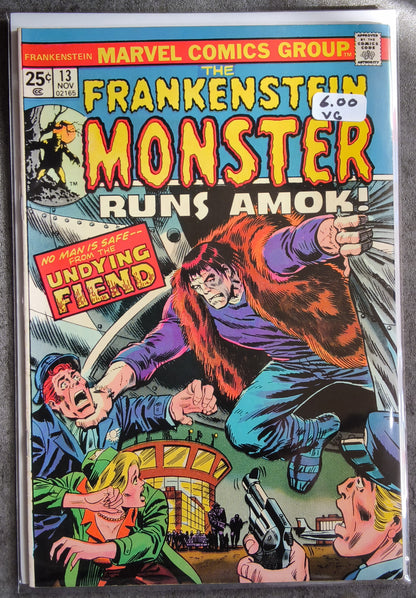Frankenstein Vol 1 #13 (VG)