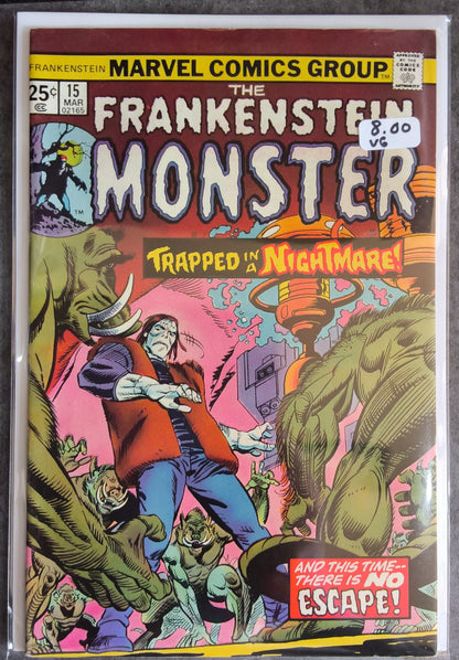 Frankenstein Vol 1 #15 (VG)