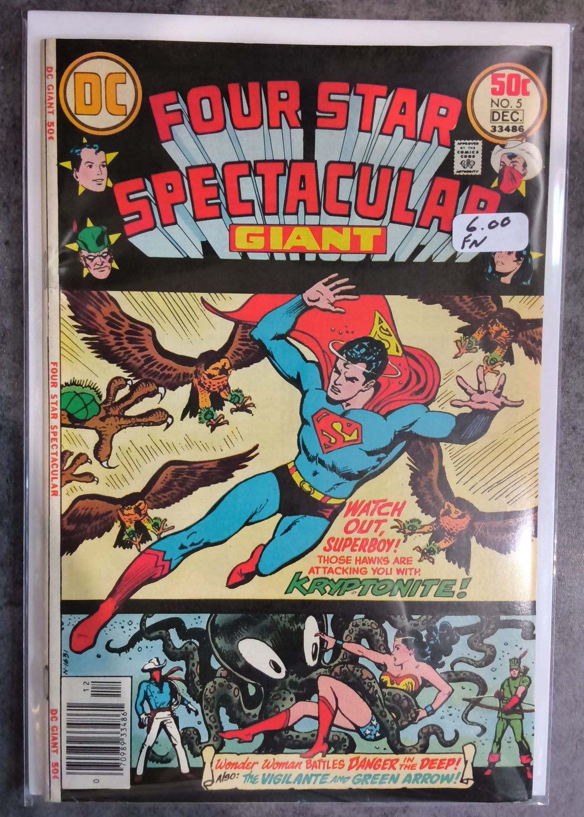 Four Star Spectacular #5 Newsstand Edition (FN)