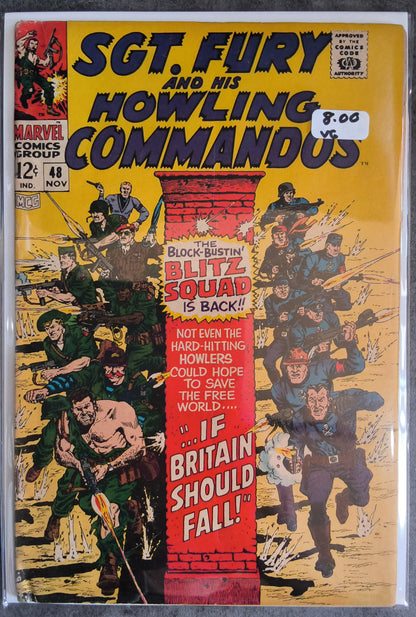 Sgt. Fury And His Howling Commandos #048 (VG)