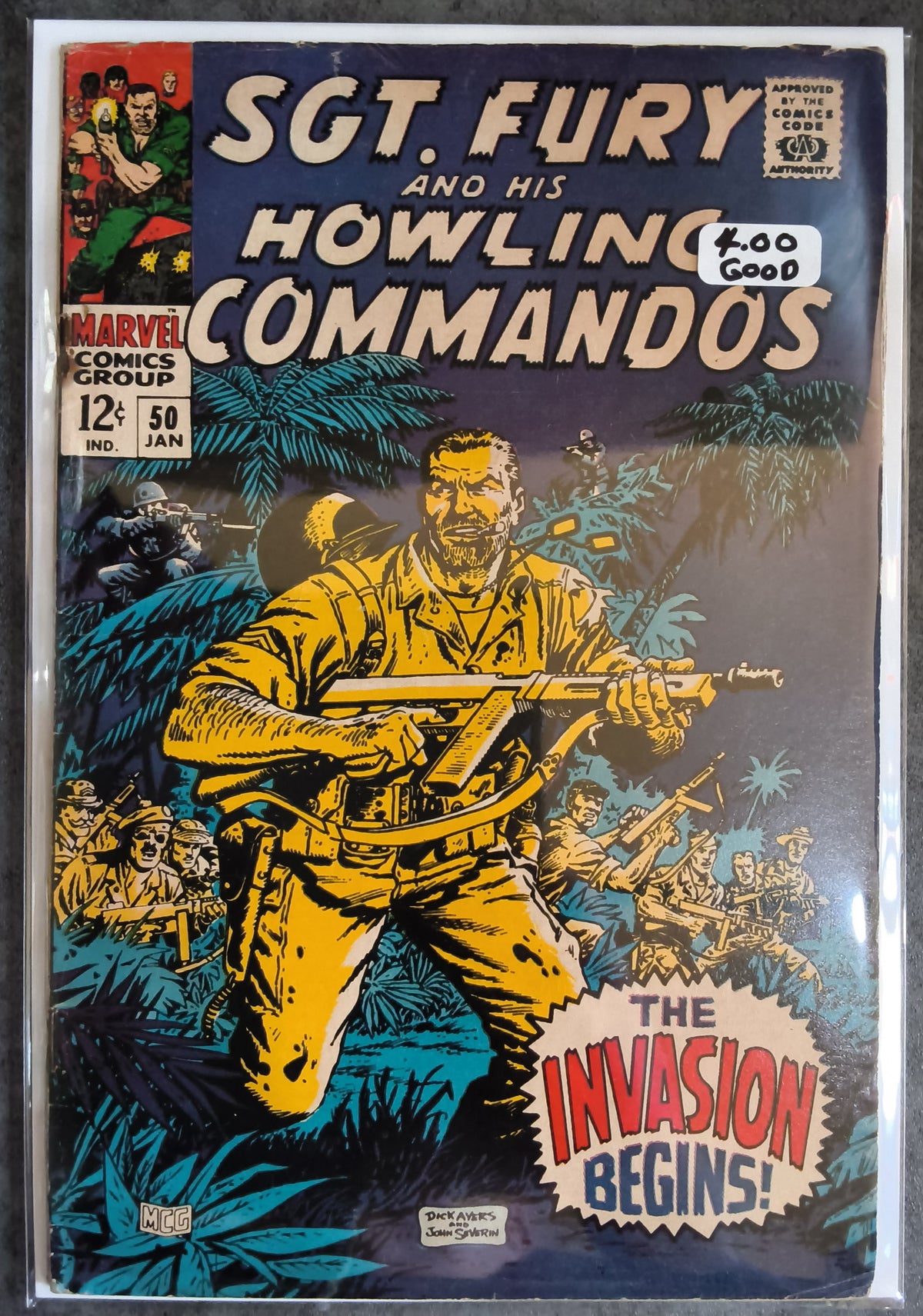 Sgt. Fury And His Howling Commandos #050 (GD)