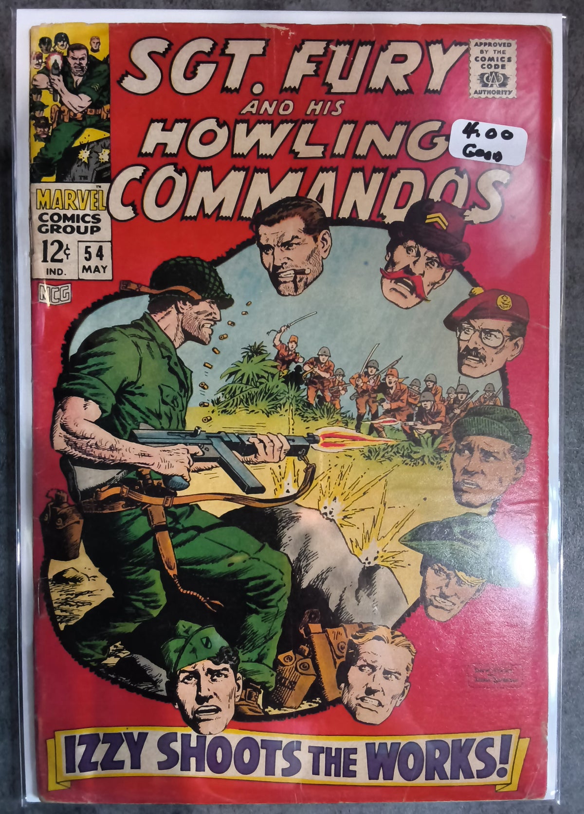 Sgt. Fury And His Howling Commandos #054 (GD)