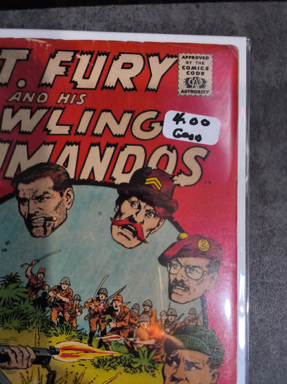 Sgt. Fury And His Howling Commandos #054 (GD)