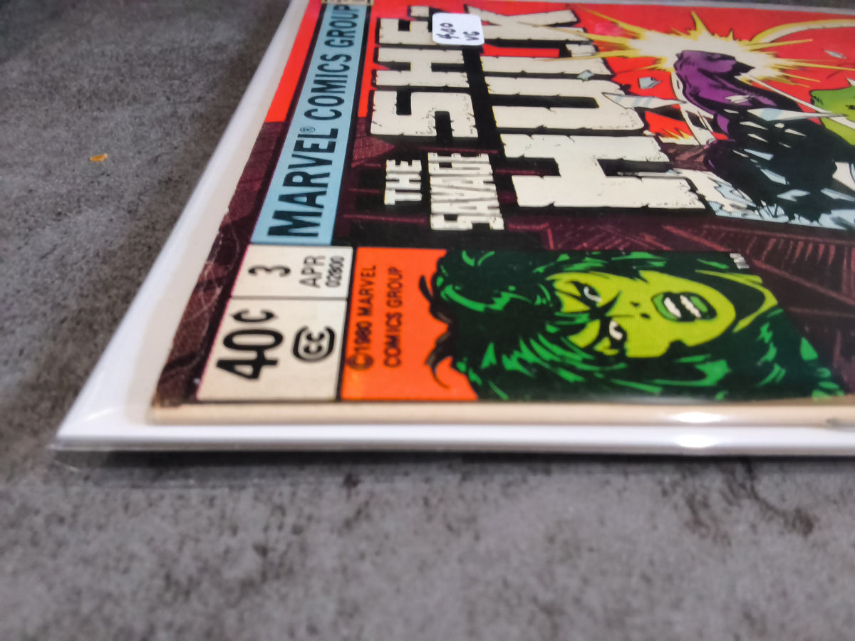 Savage She-Hulk Vol 1 #03 Newsstand Edition (VG)