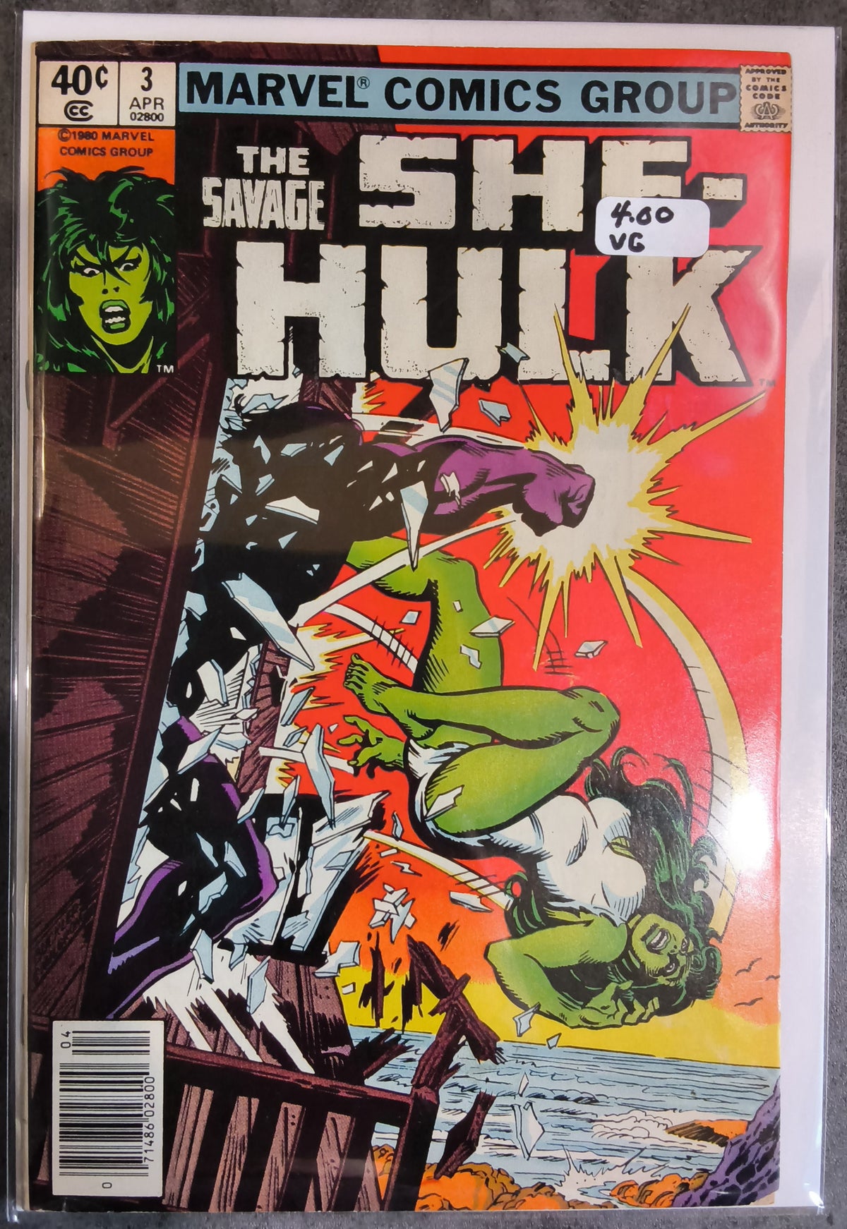 Savage She-Hulk Vol 1 #03 Newsstand Edition (VG)