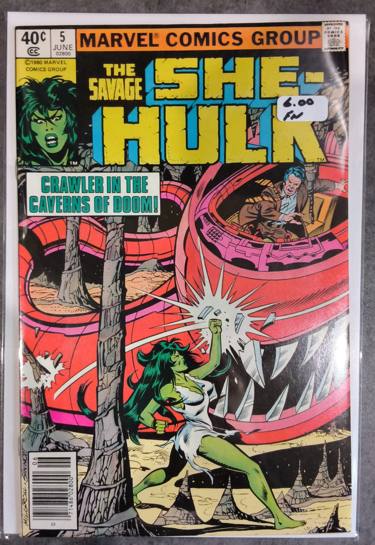 Savage She-Hulk Vol 1 #05 Newsstand Edition (FN)