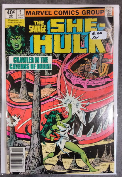 Savage She-Hulk Vol 1 #05 Newsstand Edition (FN)