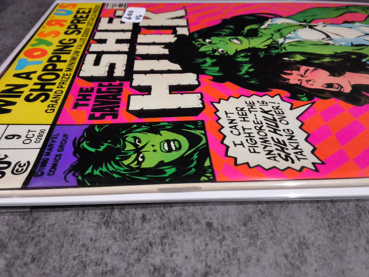 Savage She-Hulk Vol 1 #09 Newsstand Edition (VG)