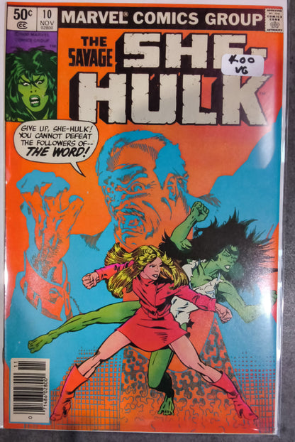 Savage She-Hulk Vol 1 #10 Newsstand Edition (VG)