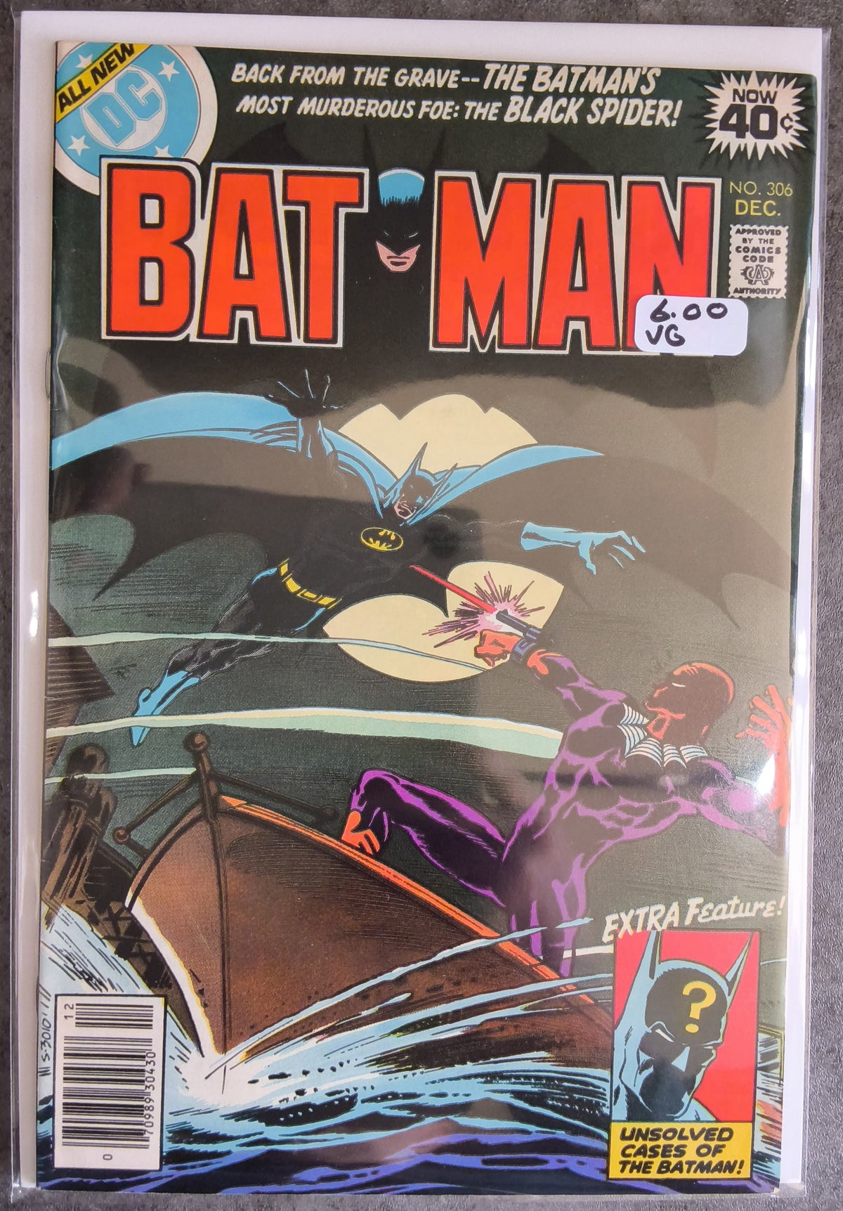 Batman Vol 1 #306 Newsstand Edition (VG)