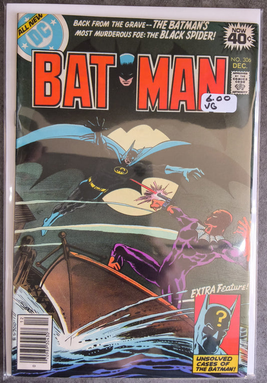 Batman Vol 1 #306 Newsstand Edition (VG)