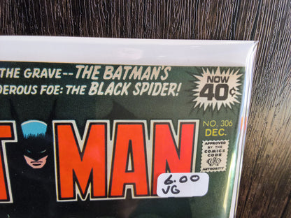 Batman Vol 1 #306 Newsstand Edition (VG)