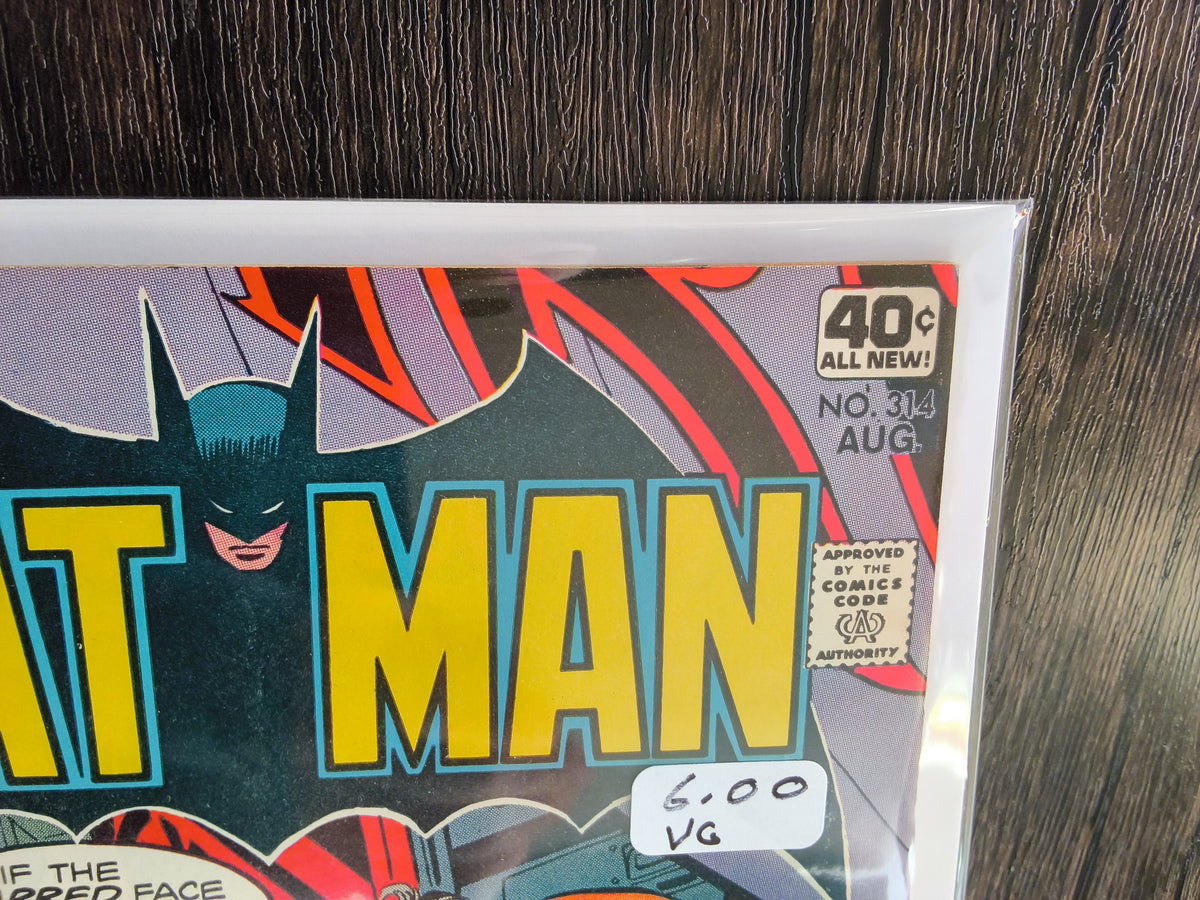 Batman Vol 1 #314 Newsstand Edition (VG)