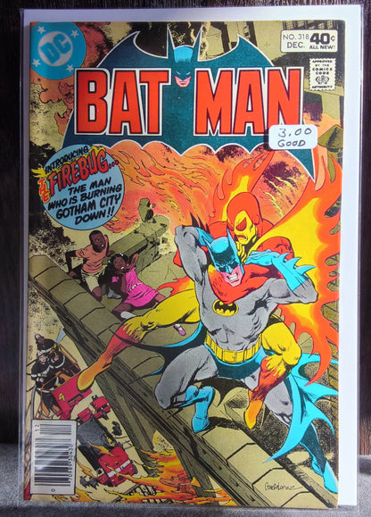 Batman Vol 1 #318 Newsstand Edition (GD)