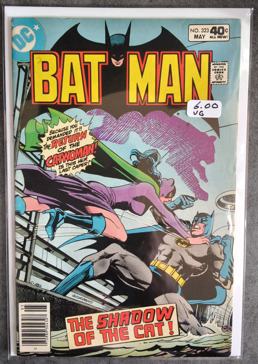 Batman Vol 1 #323 Newsstand Edition (VG)