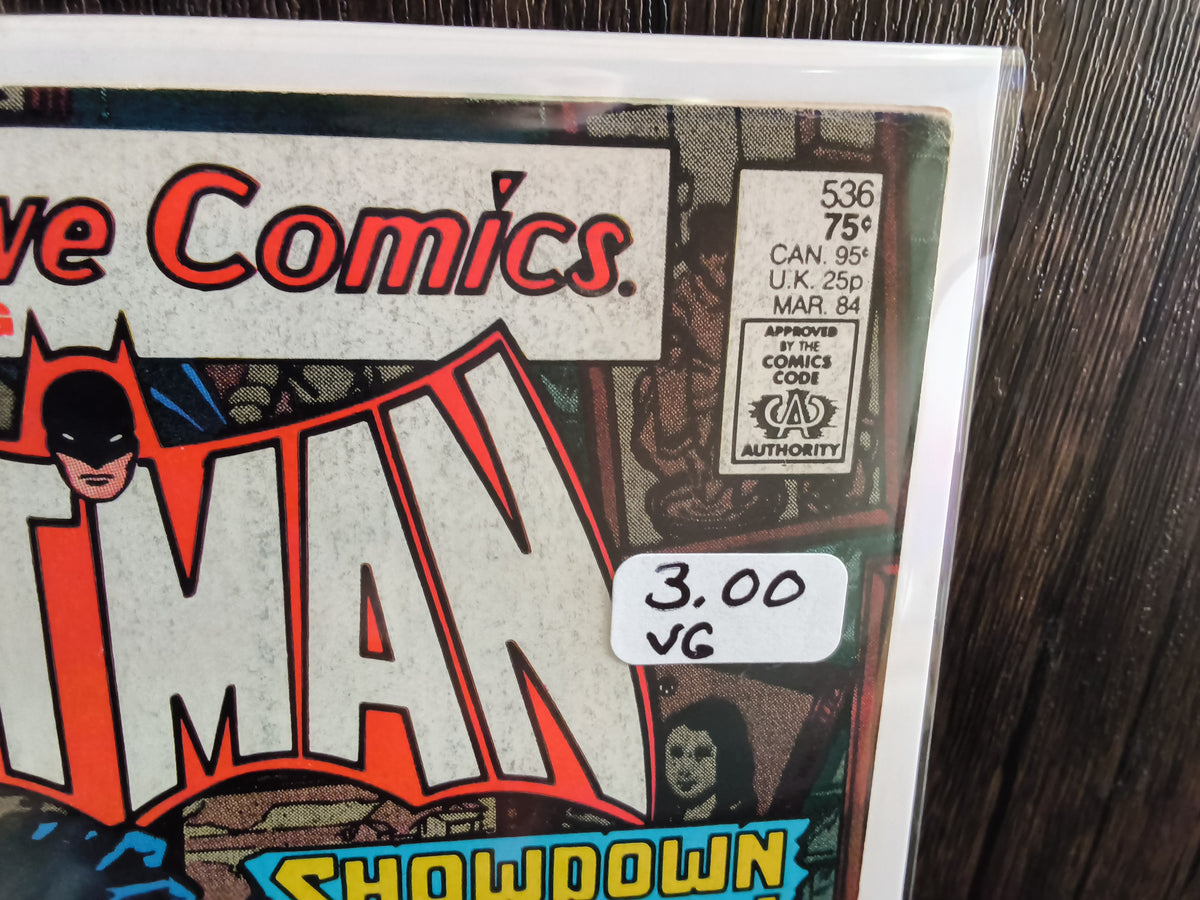 Detective Comics Vol 1 #536 (VG)
