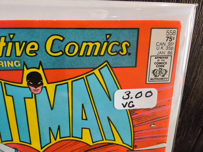 Detective Comics Vol 1 #558 (VG)