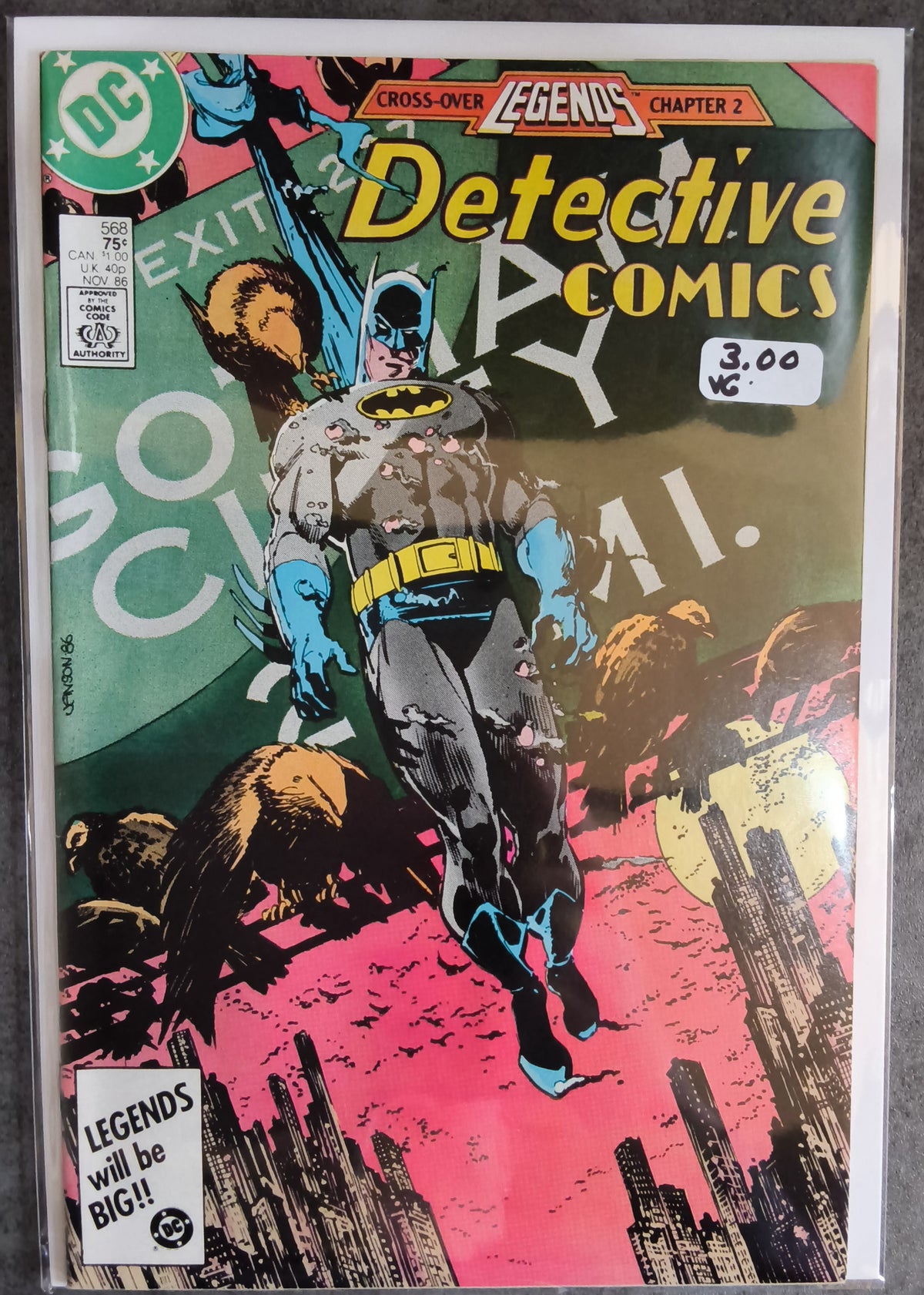 Detective Comics Vol 1 #568 (VG)