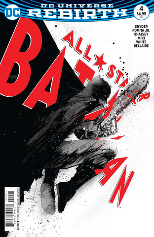 All-Star Batman (Rebirth) #04 Jock Variant Cover