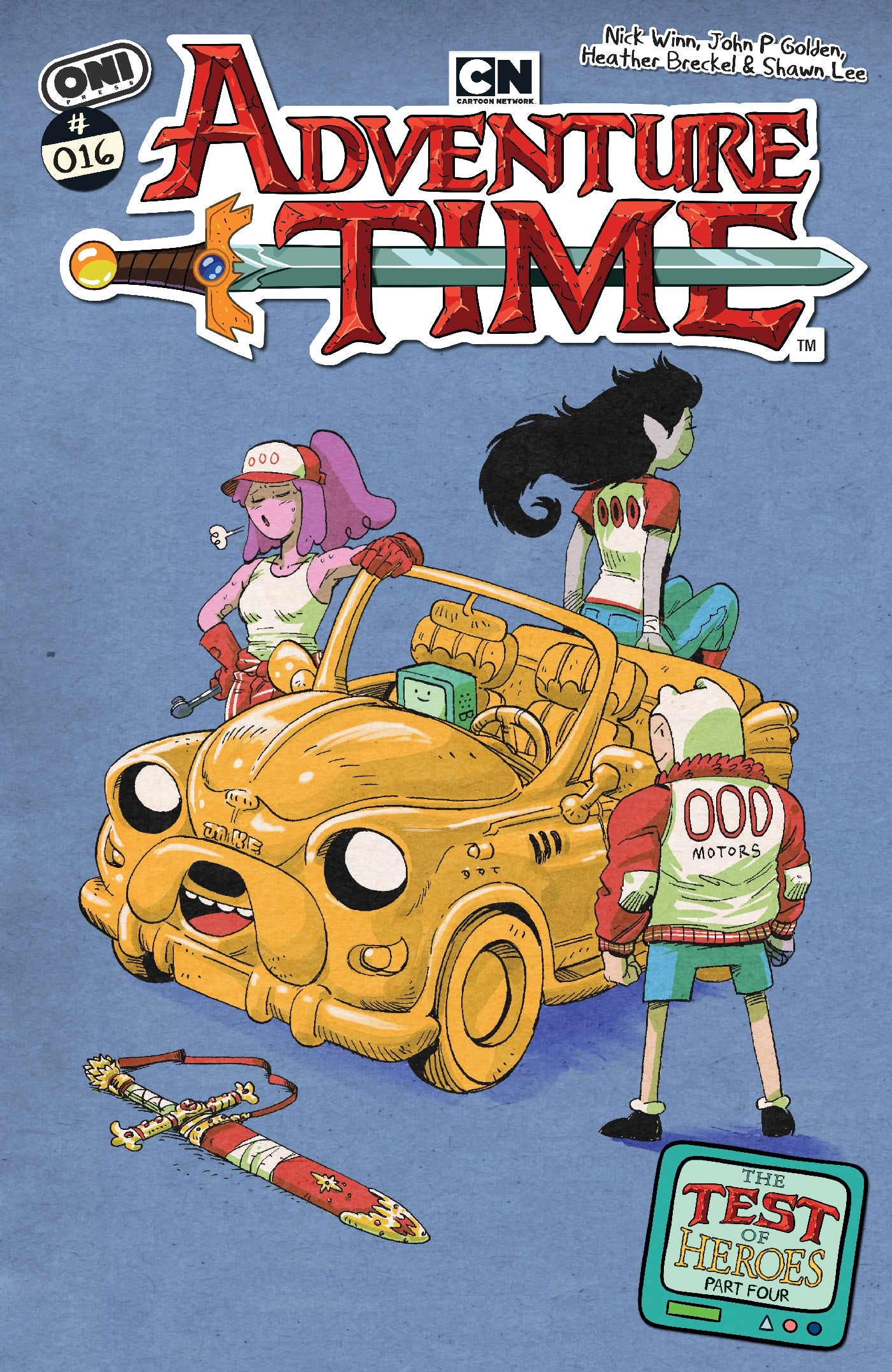 ADVENTURE TIME (2025) #16 COVER B JOHN P GOLDEN VARIANT
