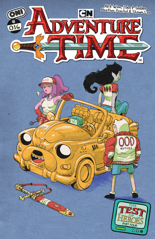 ADVENTURE TIME (2025) #16 COVER B JOHN P GOLDEN VARIANT