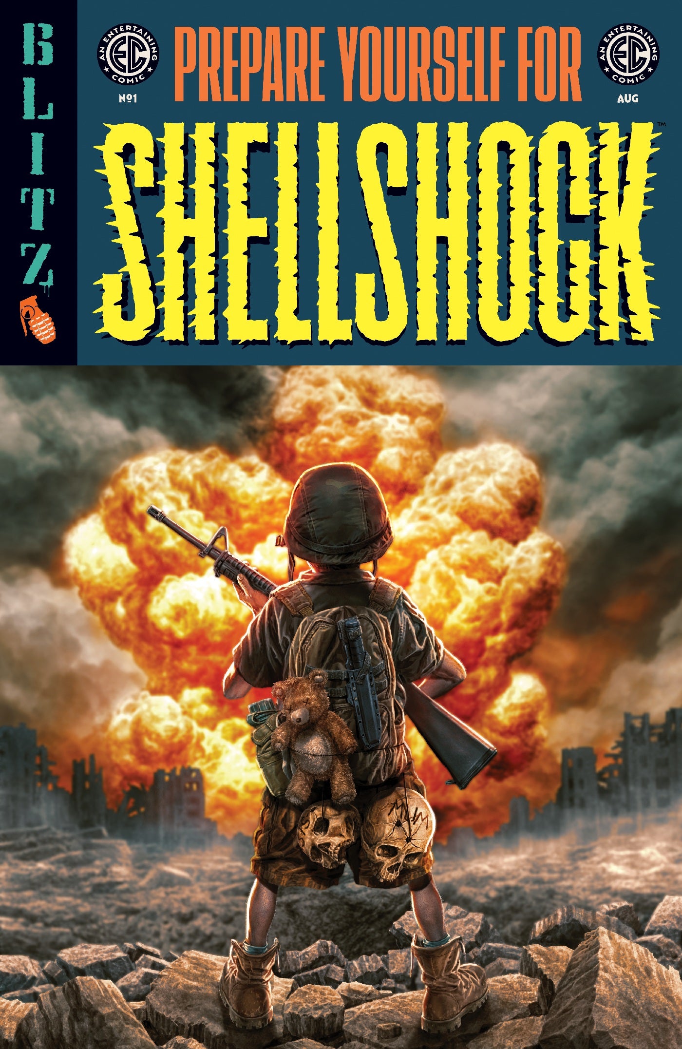 EC SHELLSHOCK #1 COVER A LEE BERMEJO