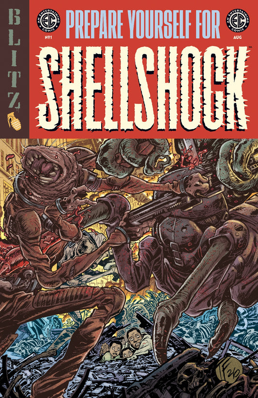 EC SHELLSHOCK #1 COVER C TOM FOWLER VARIANT