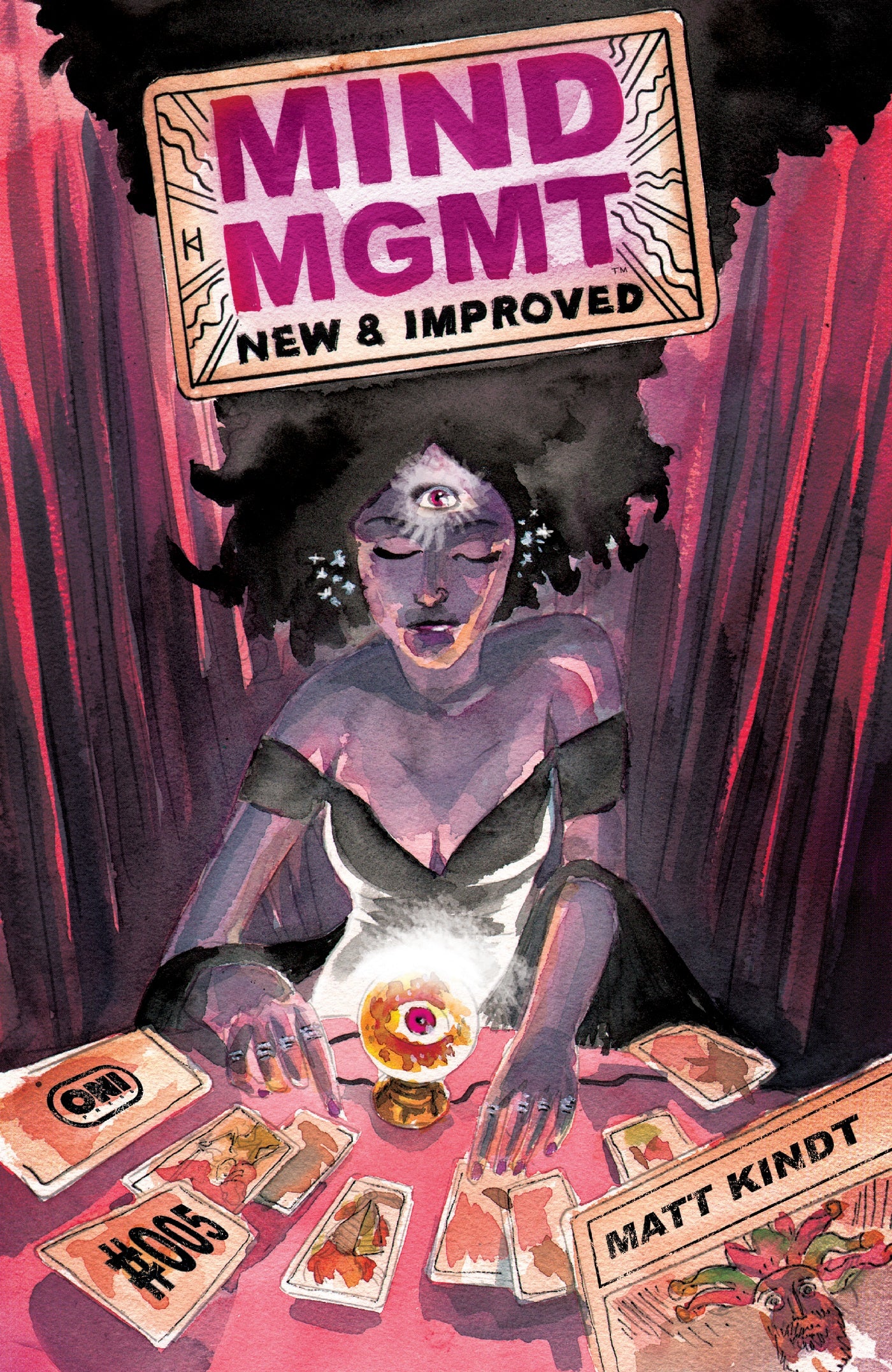 Mind MGMT New & Improved #5 Cover B Mike del Mundo Variant