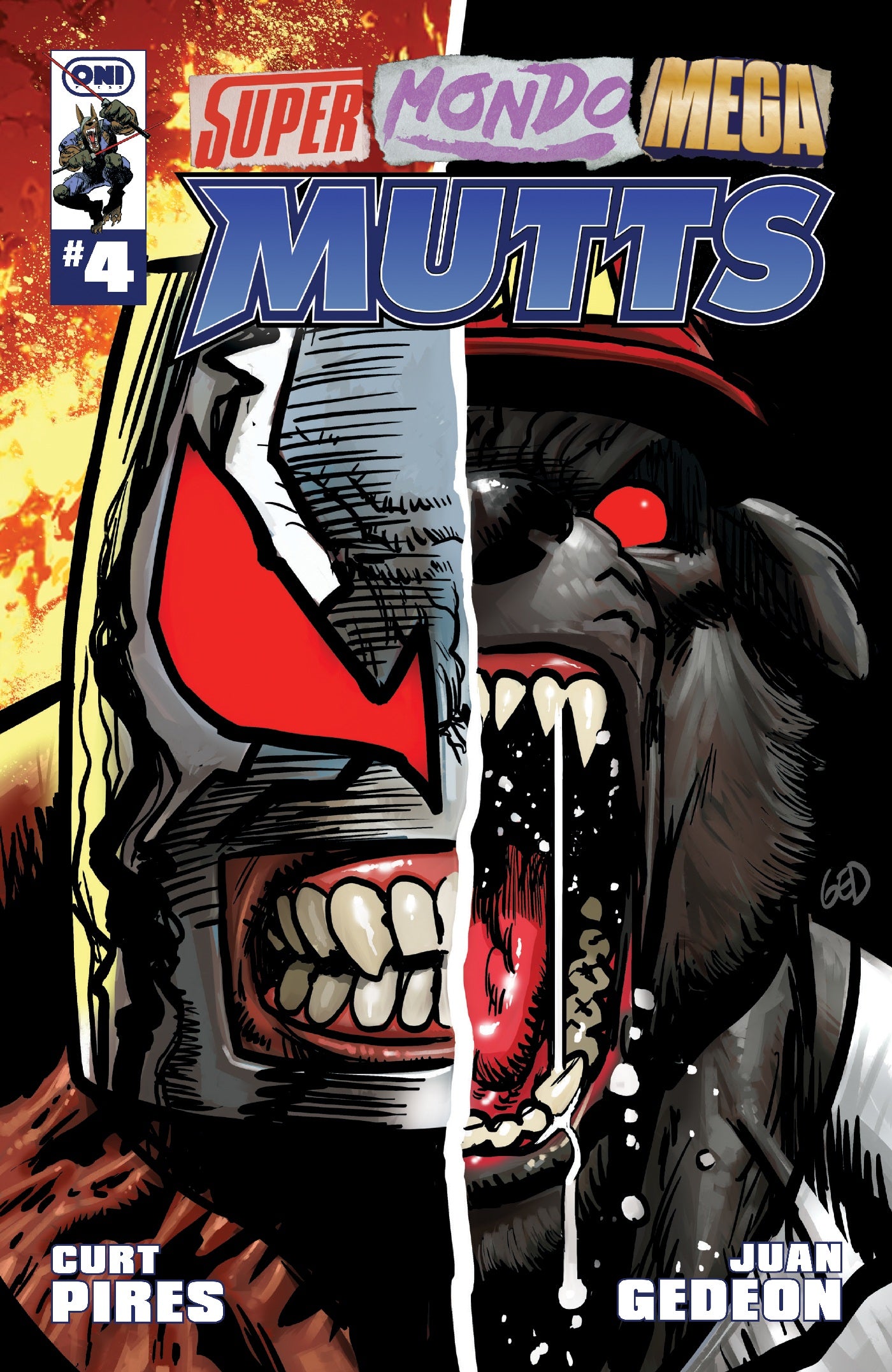 SUPER MONDO MEGA MUTTS #4 COVER A JUAN GEDEON