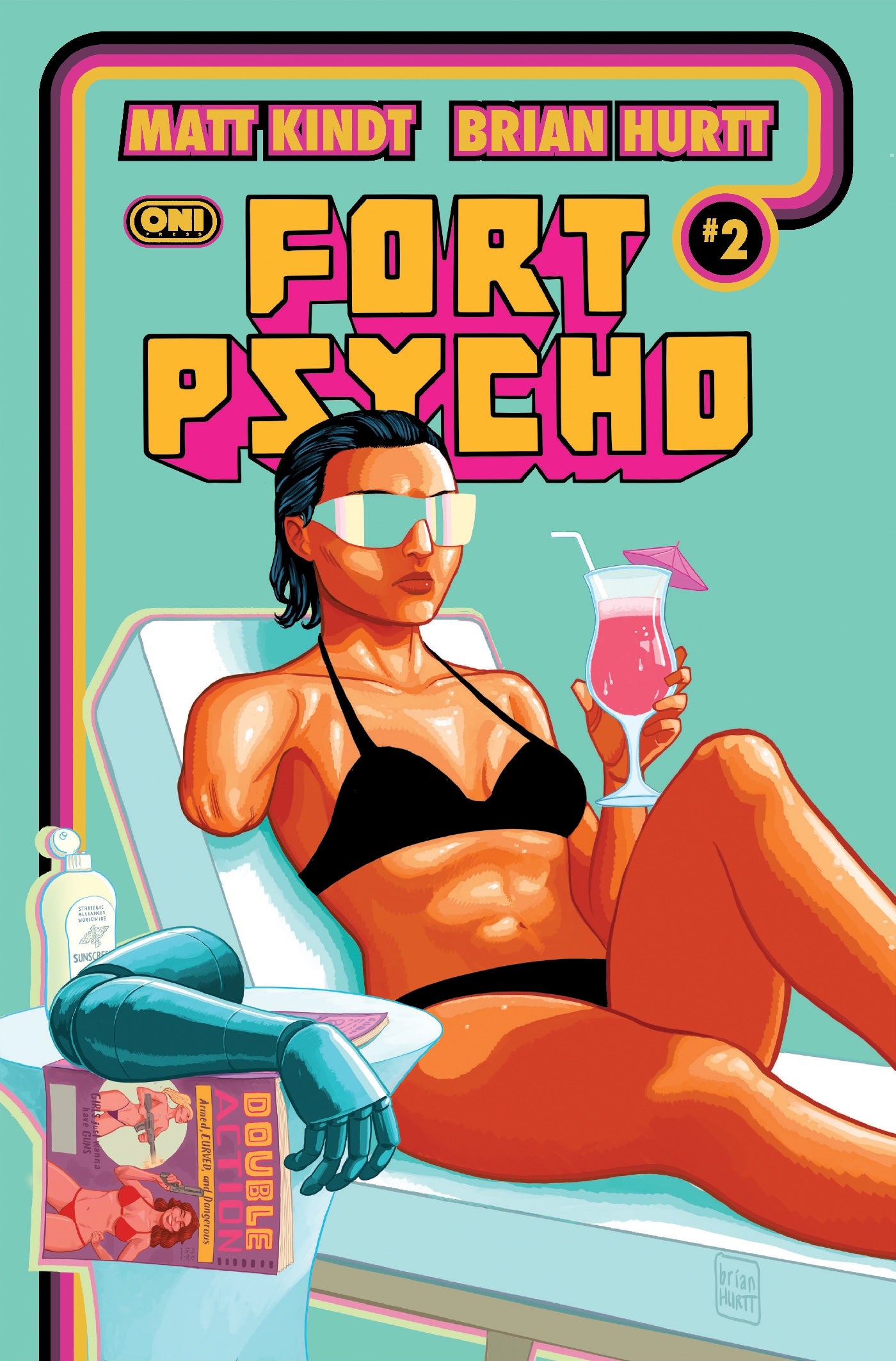 FORT PSYCHO #2 COVER A BRIAN HURTT