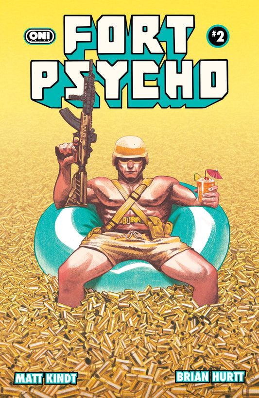 FORT PSYCHO #2 COVER C MIKE DEL MUNDO VARIANT