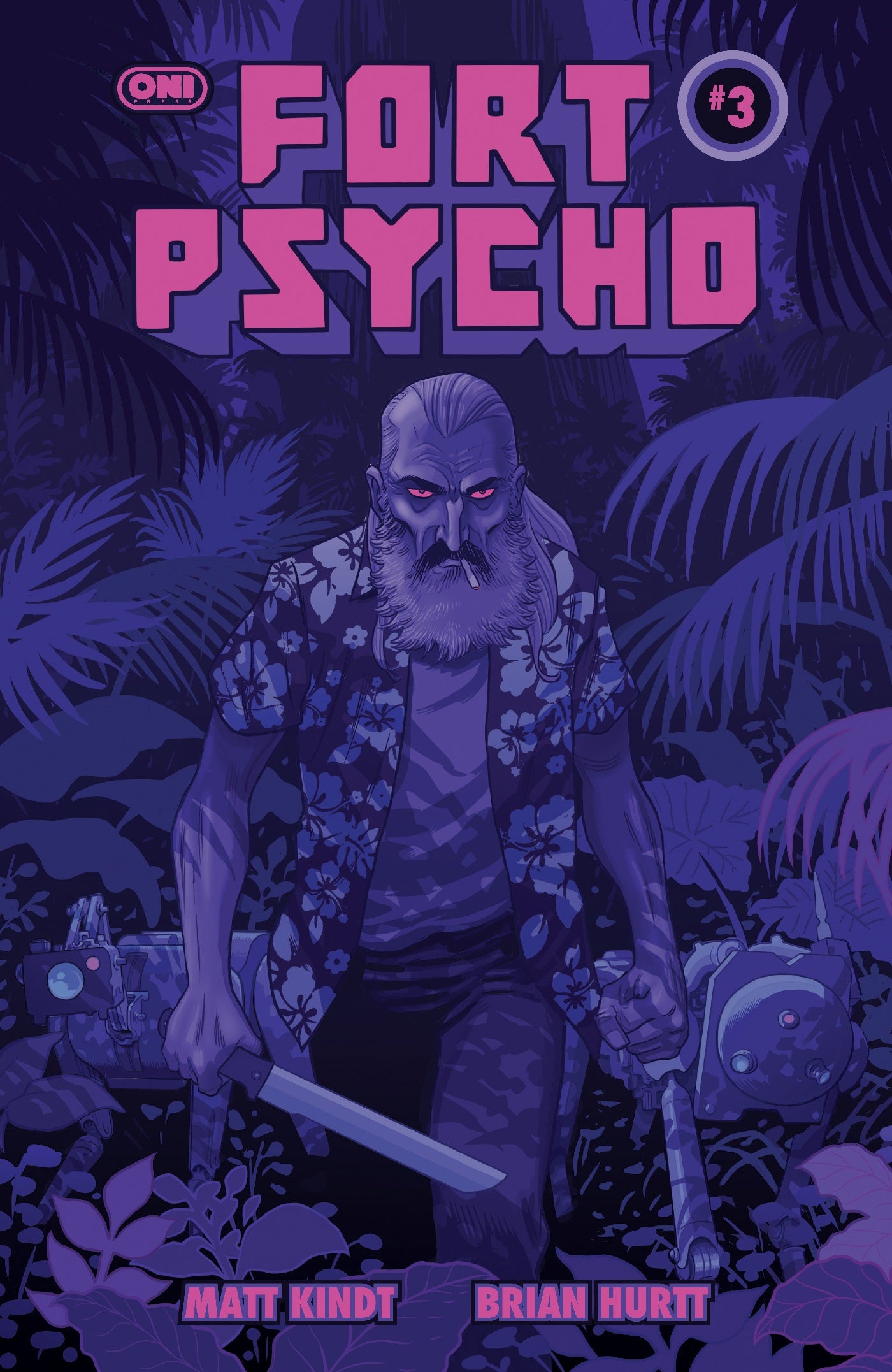 FORT PSYCHO #3 COVER A BRIAN HURTT